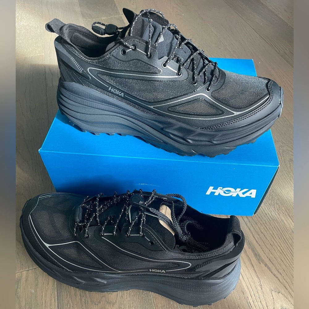 Hoka Stinson One7 Blk/Blk *NEW*